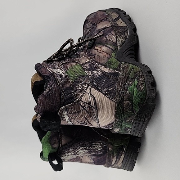 SHE Women's Outdoor Kosoha Hunting Ankle Lace Up Boots Camo Black Green Size 6.5 - Picture 5 of 16